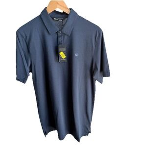 Travis Mathew Polo Shirt Mens Medium Prestige Lifestyle Performance Golf NWT